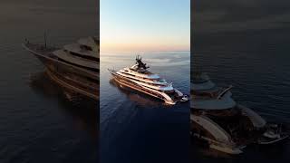 KISMET day and night superyacht billionaire kismet O2H2O breathtakingviews [upl. by Lietman]