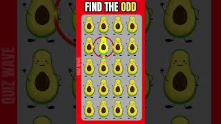 Find the odd Emoji Out  Fruits Emoji S7d quiz findtheoddout [upl. by Eimaj]