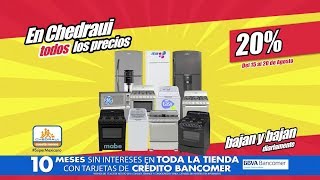 Chedraui Ofertas al 20 de agosto  2018 [upl. by Knoll]