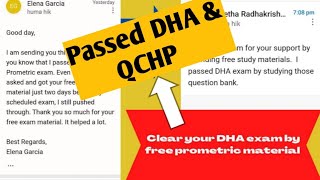 PASSED DHA and Qatar Prometric Exam in First Attempt DHA QCHP [upl. by Marvella178]