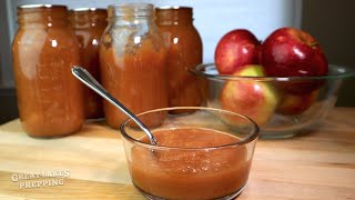 Canning Sweet Cinnamon Applesauce  How to Make amp Process Applesauce from Scratch [upl. by Aitekram]