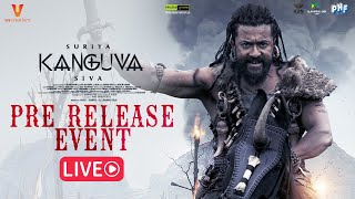 Kanguva Pre Release Event LIVE  Suriya  Siva  Bobby Deol  Disha Patani  DSP  UV Creations [upl. by Aramat]