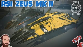 Star Citizen  Visite et Pilotage du RSI ZEUS MK II [upl. by Gwenneth]