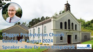 Claggan Presbyterian Church Sunday Service 4th August 2024 [upl. by Ahsinit]