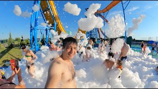 Holidays in the Water Park of the city of Volzhsky 2024 Russia [upl. by Rye]