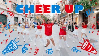 KPOP IN PUBLIC TWICE 트와이스  CHEER UP by DALLA CREW from Barcelona [upl. by Rayner403]