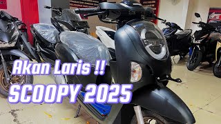 Scoopy 2025 New Warna hitam [upl. by Ytsim]