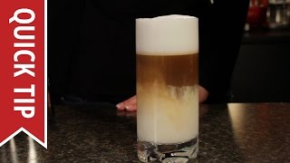 Quick Tip How to Make a Latte Macchiato and Espresso Macchiato [upl. by Gaile]