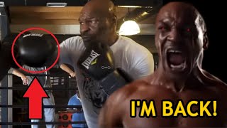 LEAKED MIKE TYSON IS STILL SCARY  Training for Jake Paul 2024 [upl. by Hayidan]