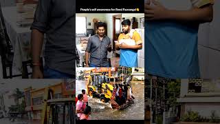 People self awareness for fengal cyclone 👏 chennai heavyrain flood preplanning parithabangal [upl. by Annahael]