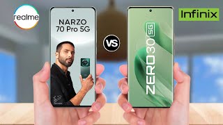 Realme Narzo 70 Pro 5G vs Infinix Zero 30 5G [upl. by Voletta]