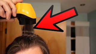 How to Cut Your Own Hair at Home  Flowbee Haircutting System Review and Demo [upl. by Everest]