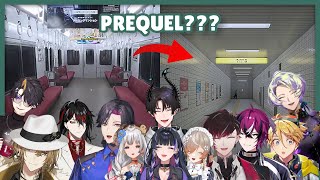 NIJI EN reactions to Platform 8 true ending The Exit 8 Ending [upl. by Sarina]