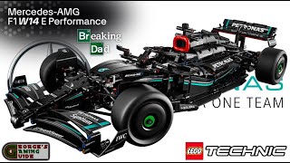 LEGO Technic MercedesAMG F1 W14 E Performance 42171 Review with Build by Breaking Dad [upl. by Neuburger]