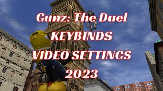 Gunz The Duel My Keybind and Video settings 2023 [upl. by Swart]