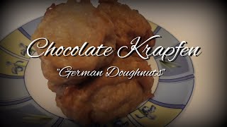 Chocolate Krapfen  Vlogmas Day 1 [upl. by Pederson]