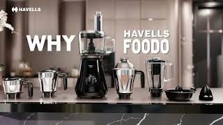 Havells Foodo Mixer Grinder amp Food Processor [upl. by Ameg]