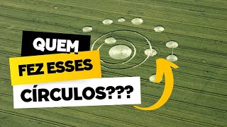 Os círculos em plantações em vários lugares do mundo [upl. by Raynold]