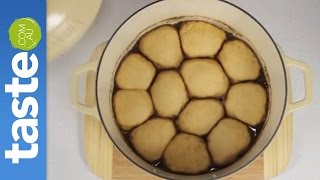 How to make golden syrup dumplings  tastecomau [upl. by Essenaj]