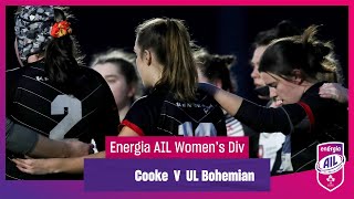 Cooke v UL Bohemians  EnergiaAIL Highlights Womens Div Round 4 [upl. by Cherrita]