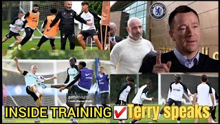 John Terry Chelsea Training Looks Elite [upl. by Aitas]