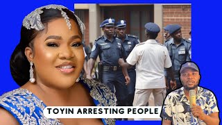 Toyin Abraham Arresting Nigerians for Insulting Her [upl. by Nofets634]