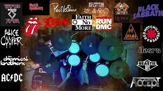 24 BandsSongs in 1 Track  Mashup  Rock of Ages  DJ Schmolli [upl. by Nerac589]