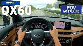 2022 Infiniti QX60 Autograph  POV Test Drive [upl. by Runstadler]