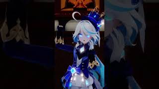 Furina  Doodle Dance 【Genshin Impact MMD】【AI Art】furina shorts [upl. by Jewelle]