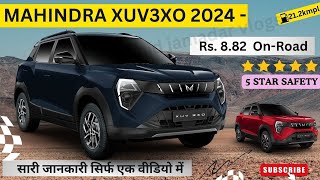 mahindra xuv 3xo review l mahindra xuv 3xo base model 2024xuv3xo mahindra carreview [upl. by Neffets923]