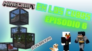 MINECRAFT EN LOS CUBOS EP6 CON BREIFR9  ¡QUE CASA MÁS BONITA [upl. by Edrick485]