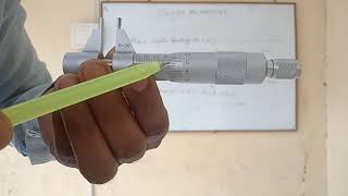 How to use Inside Micrometer । inside micrometer [upl. by Rollie]