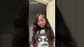 Try this beautiful wig 😍unicebyebyeknotswig unicehair unicewig wigs unicehdlace [upl. by Nemrak]