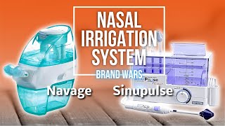 👐 Navage Nose Cleaner vs SinuPulse Elite Advanced Nasal Irrigation System [upl. by Maurili88]