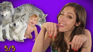 Top 5 INTERESTING People Raised By Animals [upl. by Eilrac]