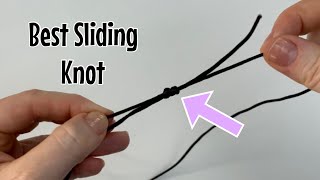 Best adjustable sliding knots for necklaces and bracelets [upl. by Ailemaj331]