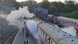 Tornado 60163 departing Wansford [upl. by Belen239]