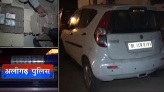 Watch  Rs 6 lakh and semiautomatic rifles seized from BSP candidates car [upl. by Anwahsat]