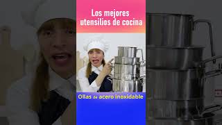 Los mejores ⬆️utensilios de cocina ollas de acero inoxidable [upl. by Aneelehs181]