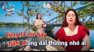 Vùng Lá Me Bay  karaoke song ca thiếu giọng nam [upl. by Kirkpatrick52]