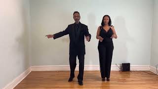 Learn Chicago Stepping Lessons Online with Good Foot Steppers 1 [upl. by Anoek193]