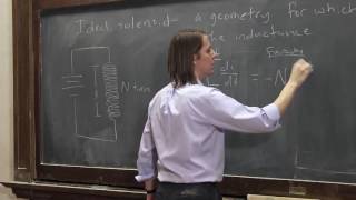 PHYS 102  The Inductor 3  Calculating Inductance from Solenoid Geometry [upl. by Odraner]