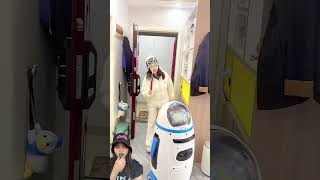 SATE PERMEN STROBERI ⁉️RASANYA MANIS TAPI ROBOT GAK DI KASIH shorts funny dubbing [upl. by Sire]