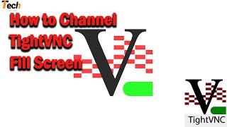 How to  Close  back  Channel  minimize Tightvnc full screen mode [upl. by Ecirrehs83]