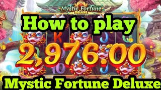 How to play Mystic Fortune Deluxe from Hollywoodbets spina zonke games [upl. by Ennis]