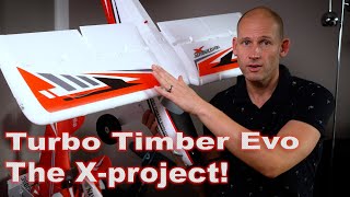 EFlite Turbo Timber Evo  The Xproject [upl. by Ahto]