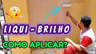 LIQUIBRILHO  COMO APLICAR [upl. by Anikes]