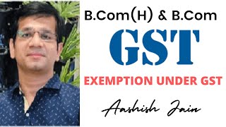 Exemptions under GST  Part  2 [upl. by Redwine]