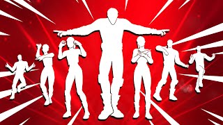 30 Iconic TikTok Dances amp Emotes in Fortnite [upl. by Elfstan]