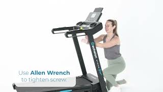 How to assemble the Echelon Stride10 Sport treadmill [upl. by Wagstaff62]